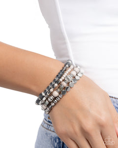 Marbled Mural - Silver