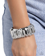 Load image into Gallery viewer, Warped Wheelhouse - Silver Paparazzi Accessories