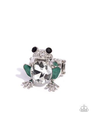 Frog Prince - Green Paparazzi Accessories