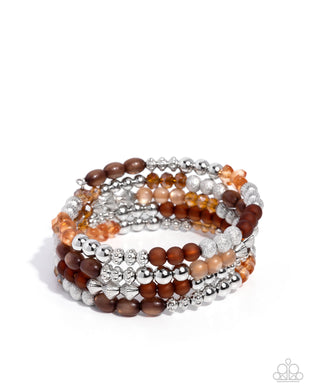 Colorful Compromise - Brown Paparazzi Accessories