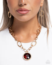Load image into Gallery viewer, Sophisticated Statement - Brown Paparazzi Accessories