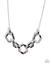 Load image into Gallery viewer, Geometric Glitter - Black Paparazzi Accessories