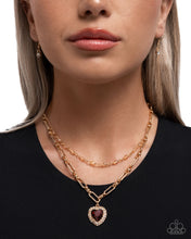 Load image into Gallery viewer, Match Made In HAUTE - Brown Paparazzi Accessories