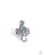 Load image into Gallery viewer, Seahorse Specialty - Blue Paparazzi Accessories