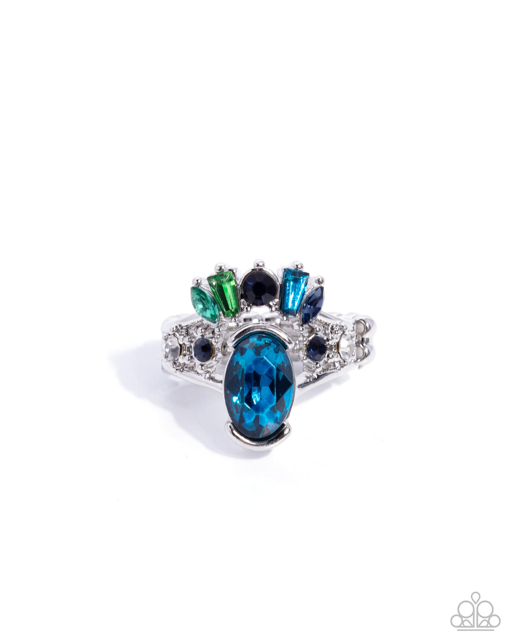 Sovereign Shapes - Blue Paparazzi Accessories