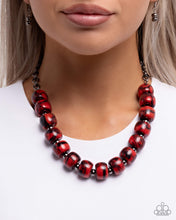 Load image into Gallery viewer, Swirled Serenity - Red Paparazzi Accessories