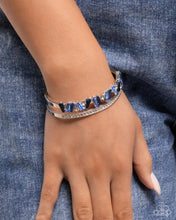 Load image into Gallery viewer, Sculpted Splendor - Blue Paparazzi Accessories