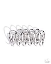 Load image into Gallery viewer, Scalloped Showstopper - Silver Paparazzi Accessories