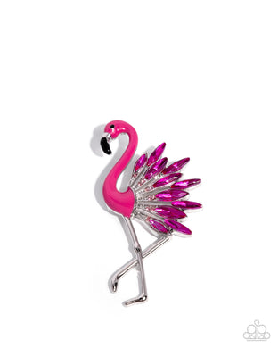 Frenetic Flamingo - Pink Paparazzi Accessories