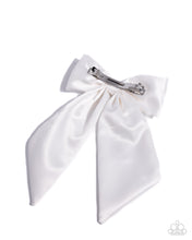 Load image into Gallery viewer, Ready, Set, BOW! - White Paparazzi Accessories