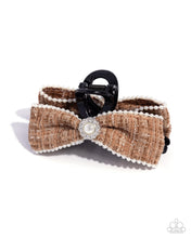 Load image into Gallery viewer, Let Me BOW - Brown Paparazzi Accessories