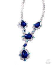 Load image into Gallery viewer, Fancy Formula - Blue Paparazzi Accessories