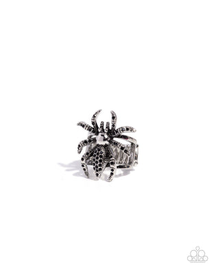 Tarantula Twist - Black Paparazzi Accessories