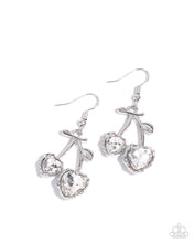 Load image into Gallery viewer, Courting Cherries - White Paparazzi Accessories