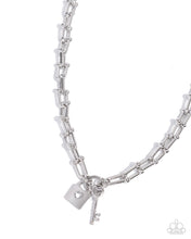Load image into Gallery viewer, Pep LOCK - Silver Paparazzi Accessories
