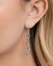 Load image into Gallery viewer, Pep LOCK - Silver Paparazzi Accessories