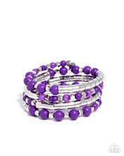 Load image into Gallery viewer, The Rite of Color - Purple Paparazzi Accessories