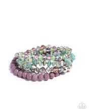 Load image into Gallery viewer, Secure Stones - Purple Paparazzi Accessories