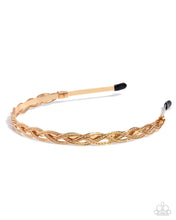 Load image into Gallery viewer, Braided Boarding School - Gold Paparazzi Accessories