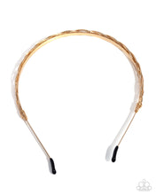 Load image into Gallery viewer, Braided Boarding School - Gold Paparazzi Accessories