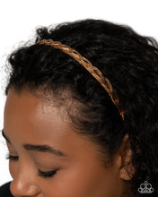 Load image into Gallery viewer, Braided Boarding School - Gold Paparazzi Accessories