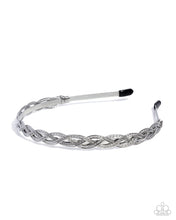 Load image into Gallery viewer, Braided Boarding School - Silver Paparazzi Accessories