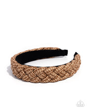 Load image into Gallery viewer, Braided Bombshell - Brown Paparazzi Accessories