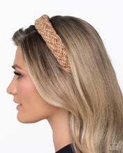 Load image into Gallery viewer, Braided Bombshell - Brown Paparazzi Accessories