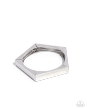 Load image into Gallery viewer, Pentagon Punk - Silver Paparazzi Accessories