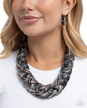 Load image into Gallery viewer, Fine Flannel - Black Paparazzi Accessories
