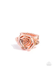 Load image into Gallery viewer, Rosy Refrain - Copper Paparazzi Accessories