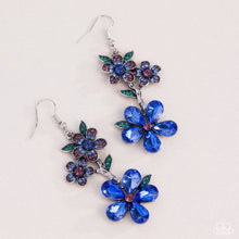 Load image into Gallery viewer, Breathtaking Bloom - Blue Paparazzi Accessories