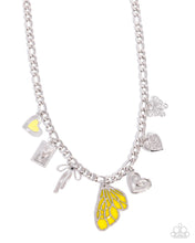 Load image into Gallery viewer, Feminine Finish - Yellow Paparazzi Accessories