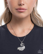 Load image into Gallery viewer, Swan Shimmer - White Paparazzi Accessories