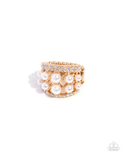 Load image into Gallery viewer, Glossy Gallery - Gold Paparazzi Accessories