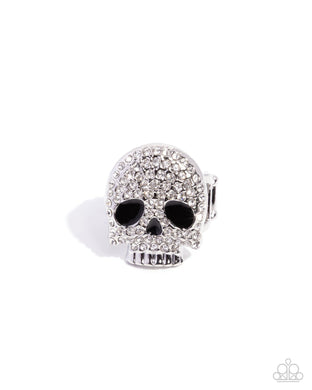 Skeleton Shimmer - White Paparazzi Accessories