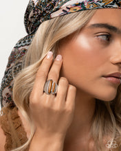 Load image into Gallery viewer, Dramatic Duel - Brown Paparazzi Accessories