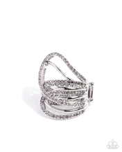 Load image into Gallery viewer, Abstract Adoration - Silver Paparazzi Accessories
