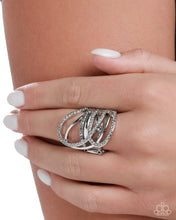 Load image into Gallery viewer, Abstract Adoration - Silver Paparazzi Accessories