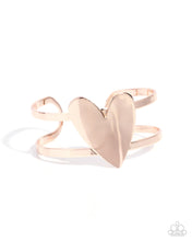 Load image into Gallery viewer, Enamored Ease - Rose Gold Paparazzi Accessories