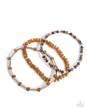 Load image into Gallery viewer, Flash of Fashion - Brown Paparazzi Accessories