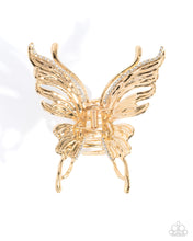Load image into Gallery viewer, Flutter Following - Gold Paparazzi Accessories