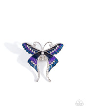 Load image into Gallery viewer, Butterfly Battalion - Blue Paparazzi Accessories
