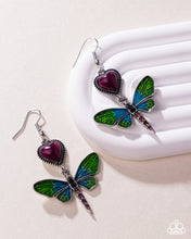 Load image into Gallery viewer, Dragonfly Devotion - Purple Paparazzi Accessories