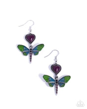 Load image into Gallery viewer, Dragonfly Devotion - Purple Paparazzi Accessories