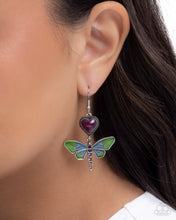 Load image into Gallery viewer, Dragonfly Devotion - Purple Paparazzi Accessories