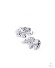 Load image into Gallery viewer, Elephant Eloquence - Silver Paparazzi Accessories