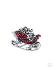 Load image into Gallery viewer, Sledding Shimmer - Red Paparazzi Accessories