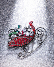 Load image into Gallery viewer, Sledding Shimmer - Red Paparazzi Accessories