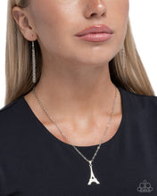 Load image into Gallery viewer, Eiffel Tower Eloquence - Silver Paparazzi Accessories